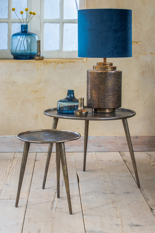 Light & Living bijzettafel Babina - brons - Ø36cm