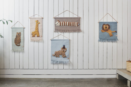 OYOY Muurmat Leopard - wol - vtwonen shop