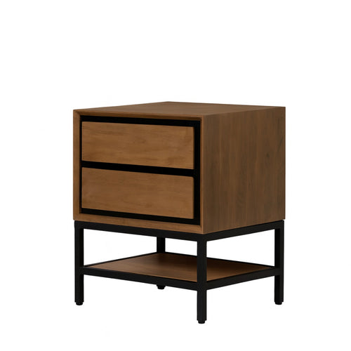 StarFurn Nachtkastje RichWood - Bruin Hout - 45x40x53cm - vtwonen shop