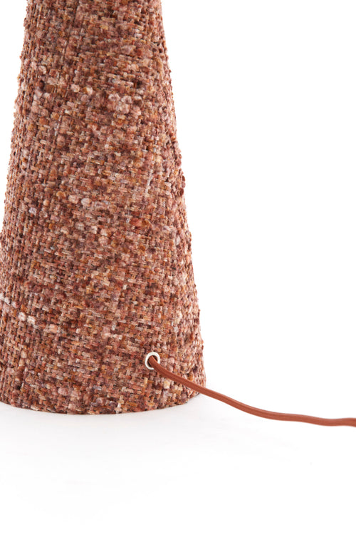 Light & Living tafellamp MICKY - rood - Ø20x58cm