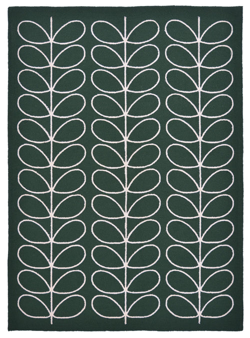 Vloerkleed Orla Kiely Linear Stem Jade Outdoor 460507 140x200 cm - vtwonen shop