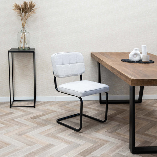 Kick Buisframe stoel Yves - Wit - vtwonen shop