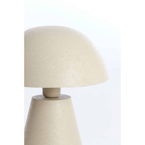 Light & Living tafellamp Surrina - grijs - Ø26cm