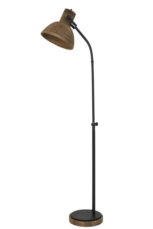 Light & Living vloerlamp  - bruin - 47x29x129 cm