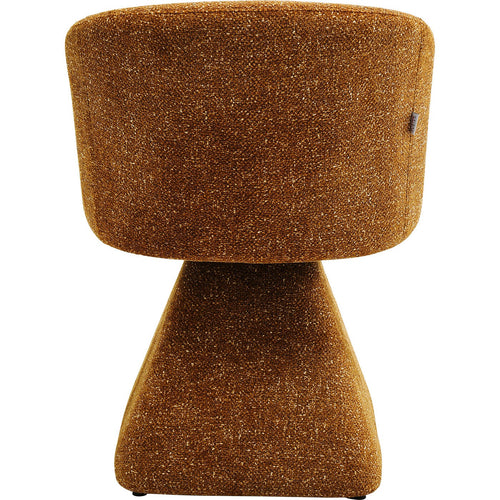 Kare Design Draaistoel met armleuningen Melli bruin