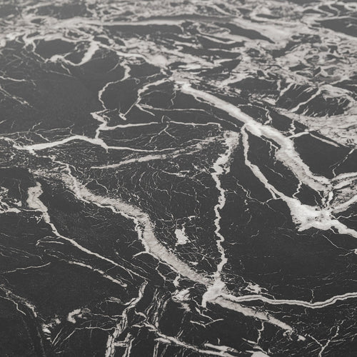 Kare Design Salontafel Schickeria marmerprint zwart Ø110cm - vtwonen shop