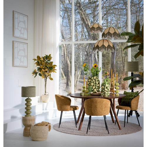 Light & Living hanglamp Sulina - groen - Ø45cm