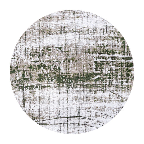 Louis De Poortere binnen & buiten machinewasbaar vloerkleed Mad Men Griff van 70% gerecycled PET - groen - 290x290cm