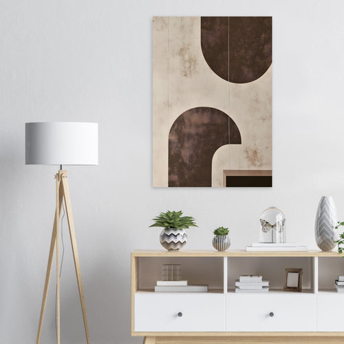 Artfulprints  Boho – Soft geometry   poster A4 21x29.7 cm - vtwonen shop