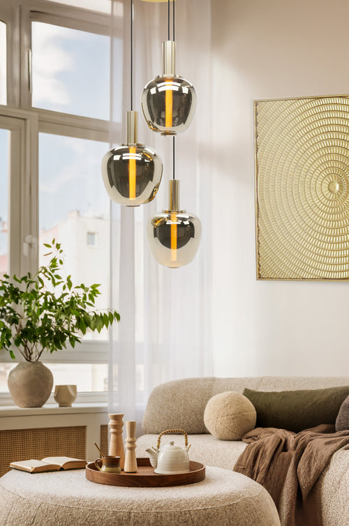 Stars of Light hanglamp Fruitera - goud