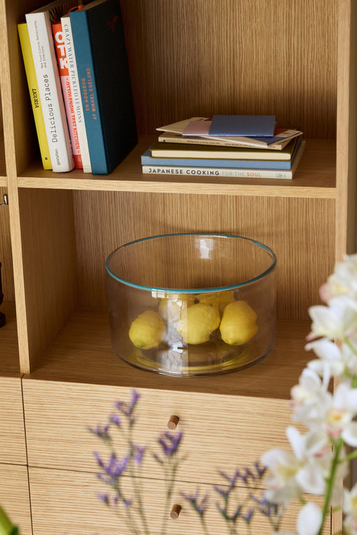 Hübsch kom Clea - glas - ø30xh18cm
