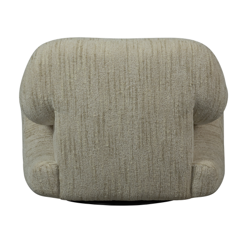 WOOOD fauteuil Folke - Chenille - Naturel Melange - 70x88x88