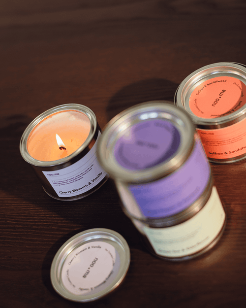 noo.ma Ven geurkaars - zwarte peper en patchouli