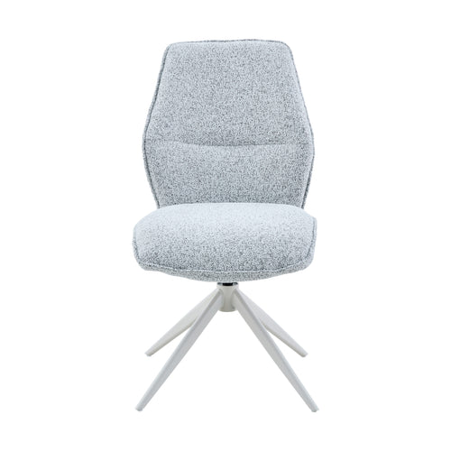Starfurn eetkamerstoel Hera - grijs - 63x63x83cm - Set van 2