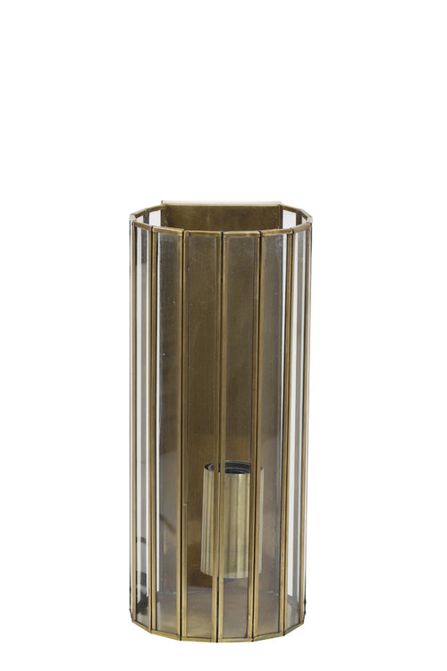 Light & Living wandlamp STRØBY - 14x13x30.5cm - brons