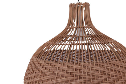 Rebellenclub Hanglamp Rustica - ¿50 cm - Naturel Rattan - vtwonen shop