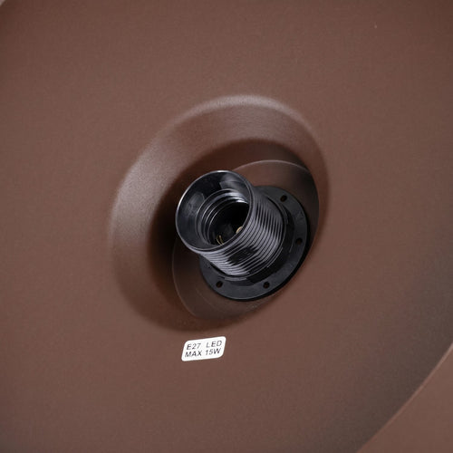Sollux Lighting Hanglamp BILO bruin - 35x35x120cm