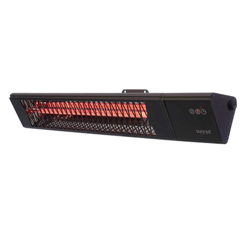 Sunred heater OutTrade Dark triangle smart muur heater 2500 Watt - vtwonen shop