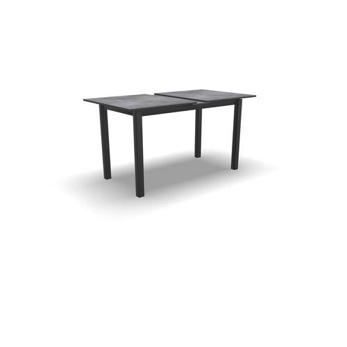 Lesli Living tuintafel Lagos - grijs - 130/160x75cm