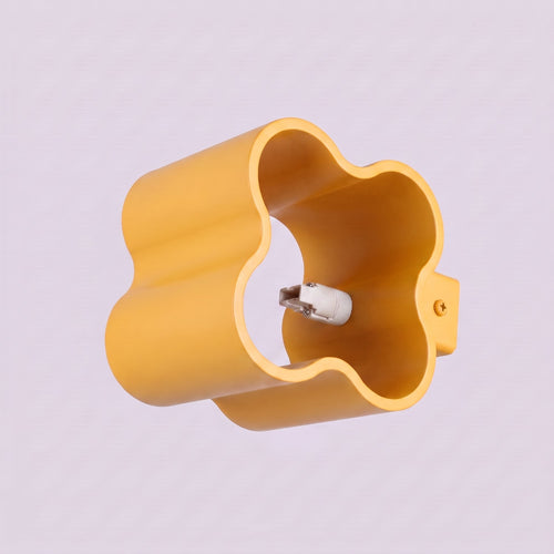 Sollux Lighting Wandlamp OVIO geel G9 - 12x14,5x10cm