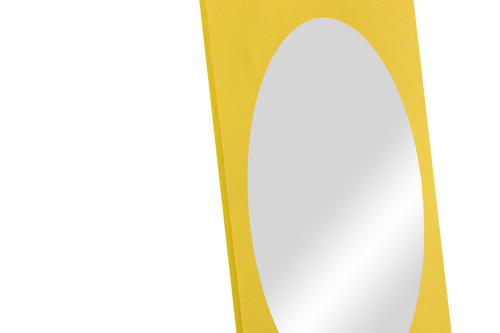 noo.ma AKU Berkenhouten spiegel - Yellow Mellow - vtwonen shop