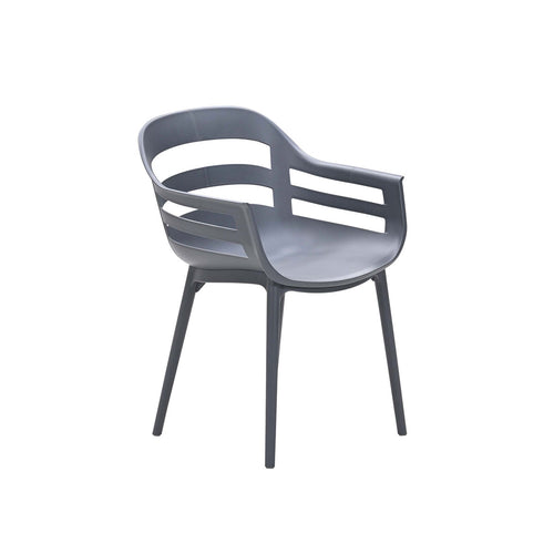 Garden Impressions tuinstoel Sunny donker grijs - set van 2 - vtwonen shop