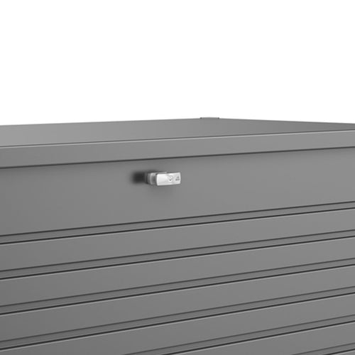 Biohort kussenbox hobbybox 200 donker grijs - metallic