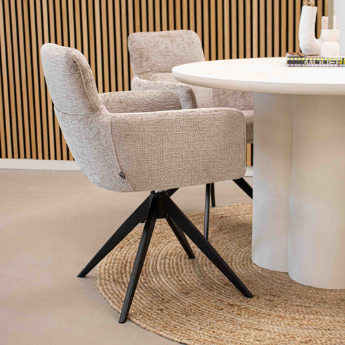 Kick draaistoel Niek - Beige