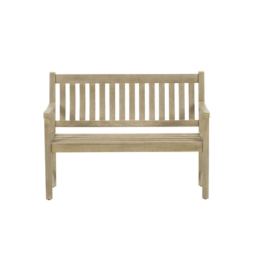 Garden Impressions tuinbank Cato eucalyptus white wash - L110 cm