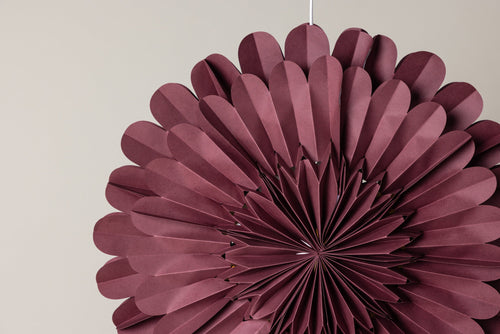 Rebellenclub Hanglamp Selu - Donkerrood - vtwonen shop