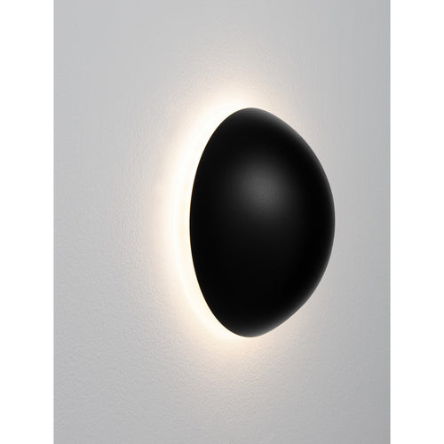Nova Luce IONA Geïntegreerde LED-wandlamp Sandy Black LED 3W 119lm 3000K