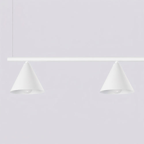 Sollux Lighting Kroonluchter NOX 4L wit - 122x14x215cm