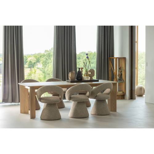 WOOOD kast 1-deurs Kella - Mango Hout - Bruin - 137x40x39 - vtwonen shop