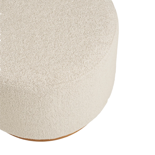 Artichok Dawn Ronde Poef Zand - Ø 50 x 41 cm - vtwonen shop