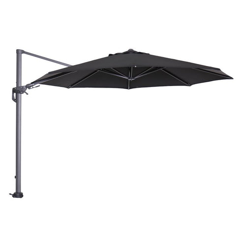 Hawaii parasol - Ø350 cm - carbon black - zwart - vtwonen shop