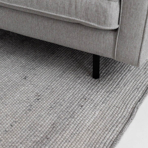 Interieur05 vloerkleed Vik - lichtgrijs-  wollen-200 x 290 cm