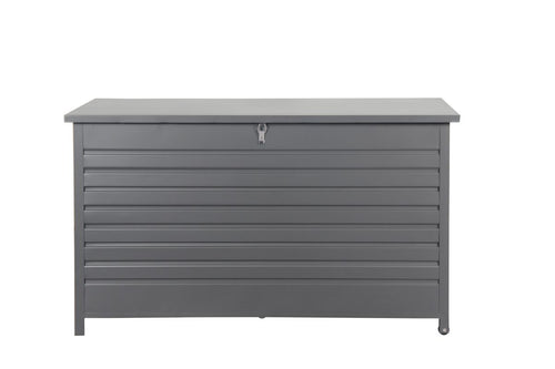 Cambridge kussenbox - aluminium -  170x97,5 cm - carbon black - vtwonen shop