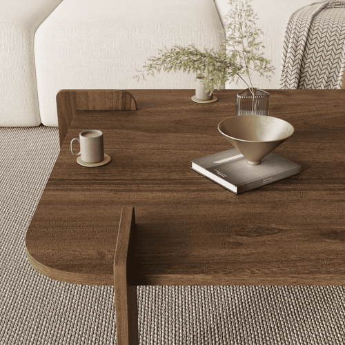 Calicosy - NOMA Salontafel - Naturel - 90x90x35 cm