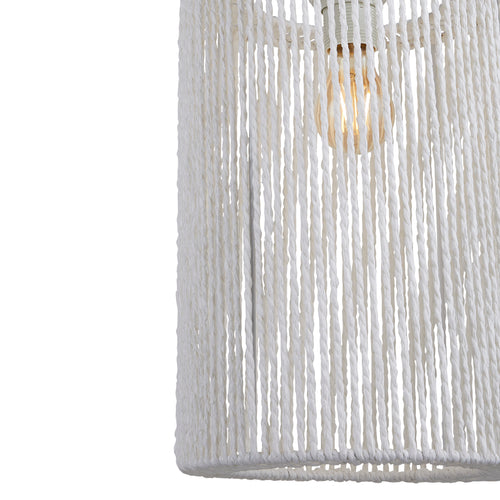 Lighto | Hanglamp Rotan Wit Ø28 cm | Aurum - vtwonen shop