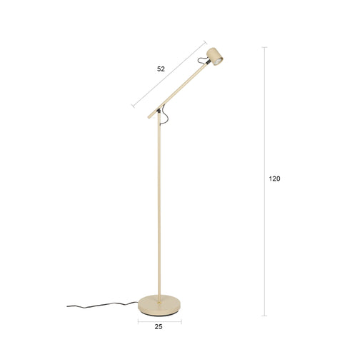 Housecraft Living Aero Vloerlamp Beige - vtwonen shop