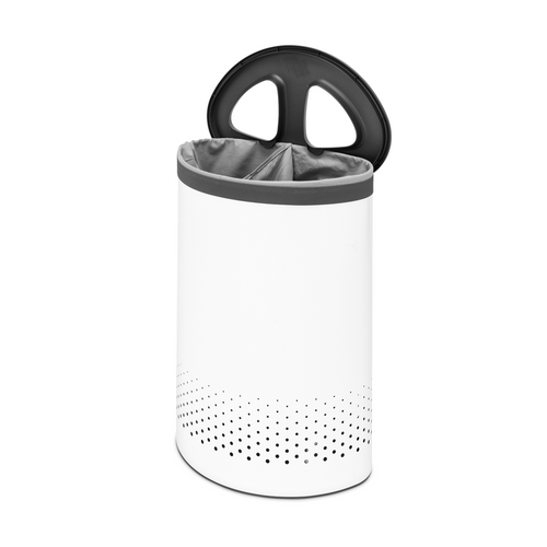 Brabantia wasbox 55 liter selector matt black | Coppens Warenhuis Brabantia wasbox 55 liter selector matt black | Coppens Warenhuis