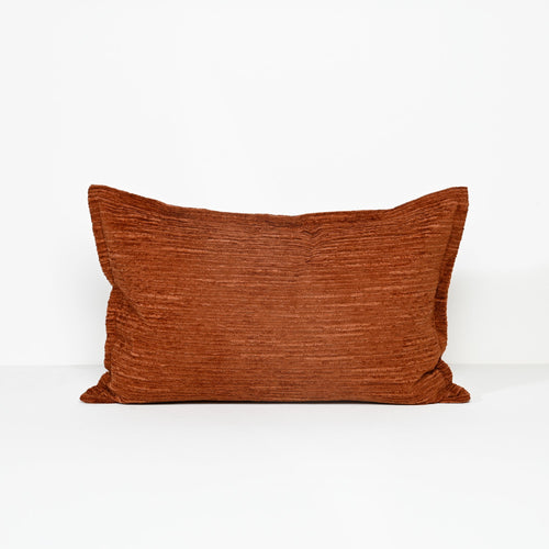 Darcy & Duke sierkussen Ruffled Autumn - Oranje - 40x60cm