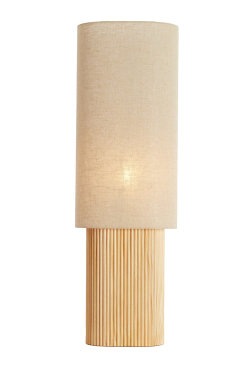Light & Living tafellamp LASLO - bruin - 30x20x94cm