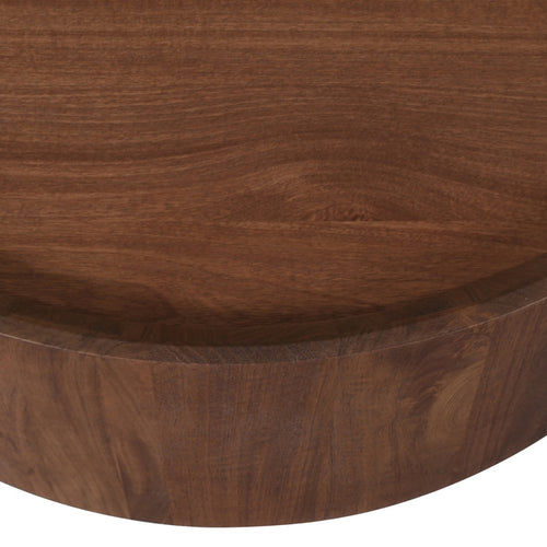 DÉJA Living Salontafel Amber - Rond Donkerbruin Mangohout - 90x90x35cm