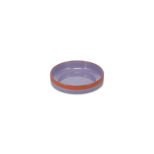 Ona - Kom 21x5cm paars/oranje Duo - Set van 2