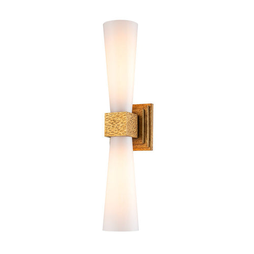 Up & Down Wandleuchte Modern Distressed Gold 3000K IP44 2x G9