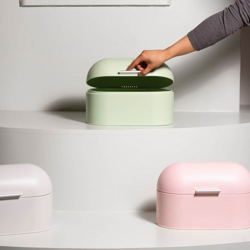 Ona - Broodtrommel 33,5x18xH21,5cm groen Fresh - vtwonen shop