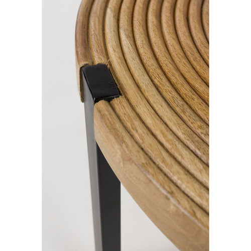 Housecraft Living Buz Salontafel Rond 60 cm Mangohout - Bruin - vtwonen shop