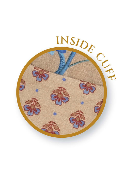 Pip Studio - Nisha Kimono Dames - Marigold - Blauw - XL