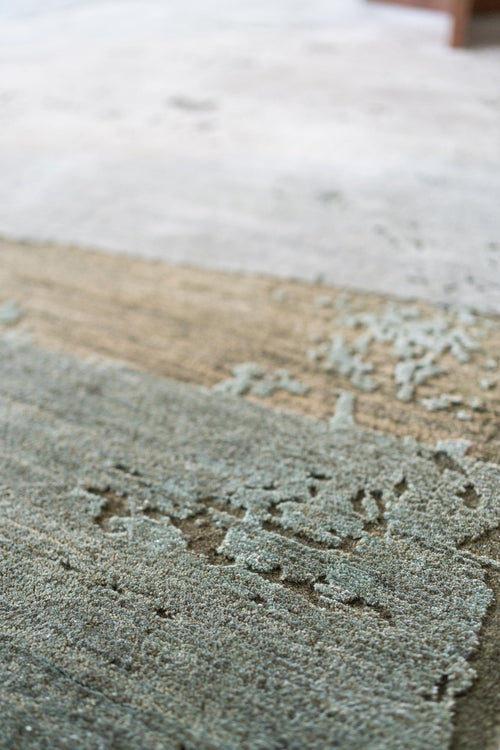 Vloerkleed MOMO Rugs Grace Lime twist Moss green 300x400 cm